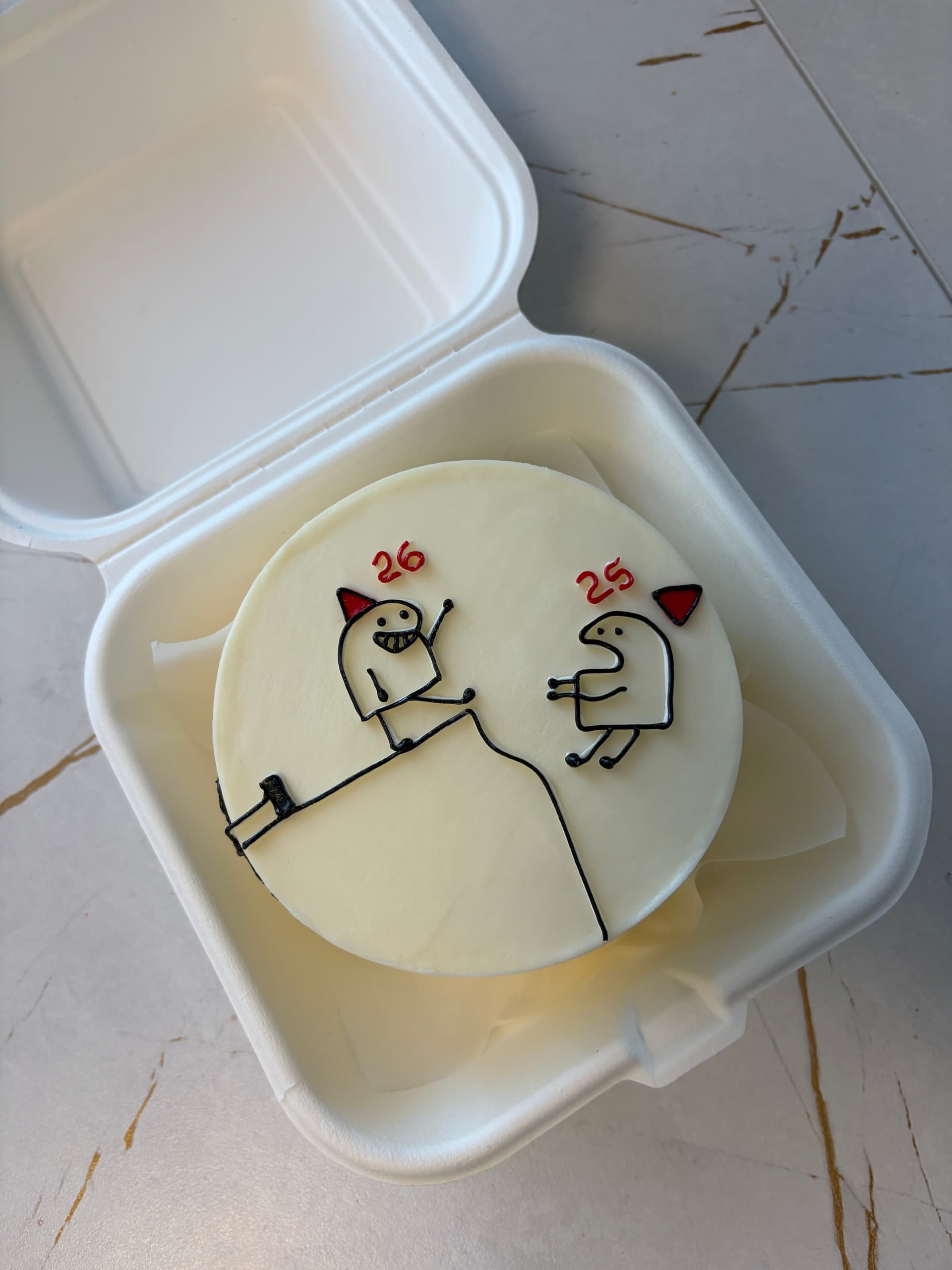 Бенто торт для друга