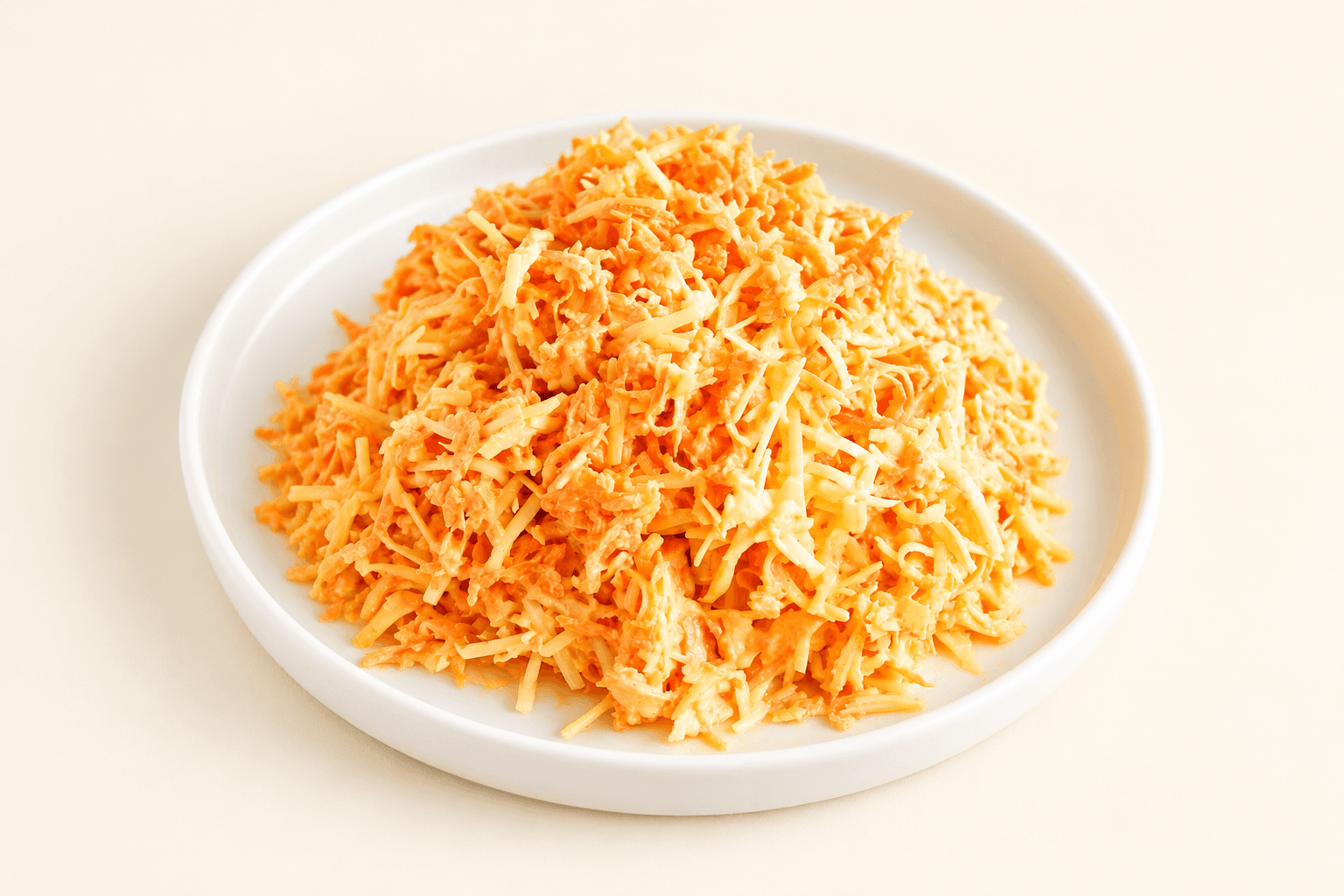 Морковный салат с сыром