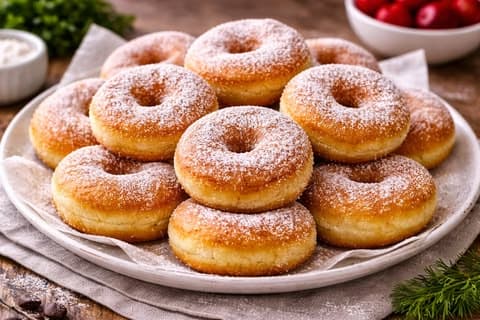 Пончики домашние