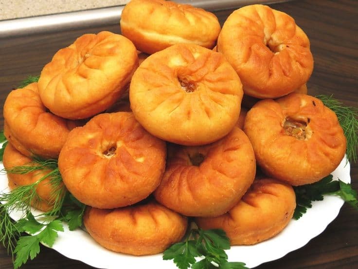 Беляши с курицей или говядиной