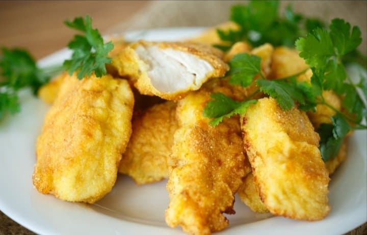 Куриное филе в кляре