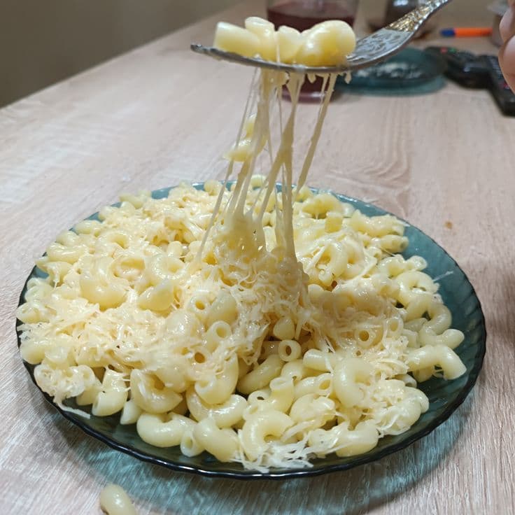 Макароны с сыром