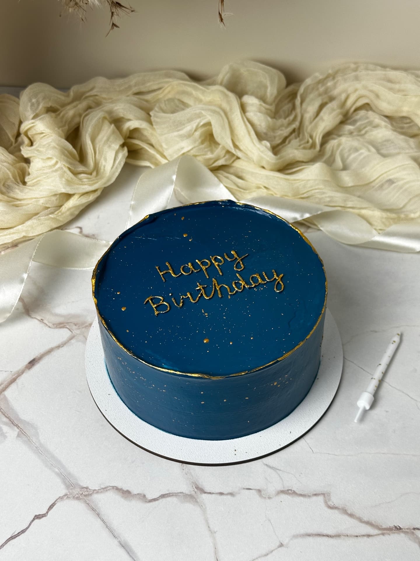 Бенто торт с надписью «Happy Birthday» на день рождение, для мужчины, мужчине, мужу, папе, брату, парню