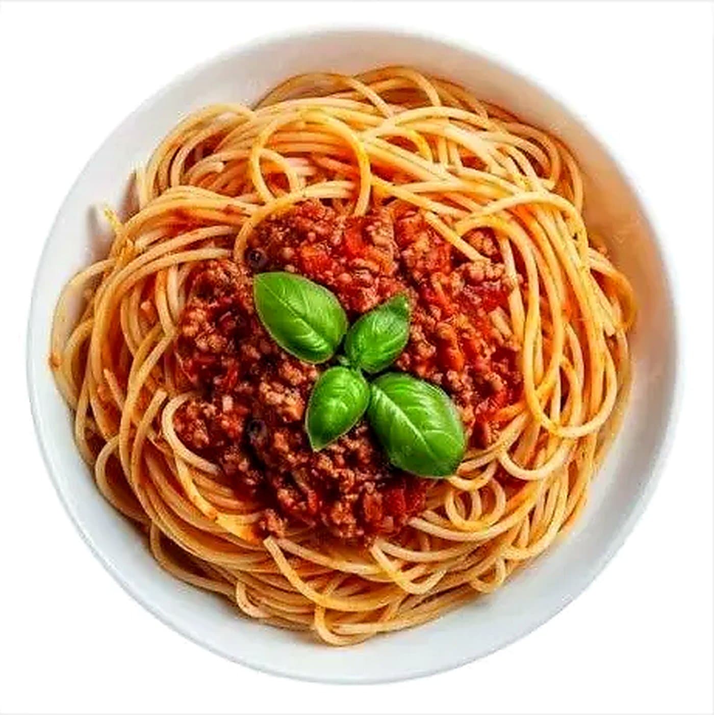 Спагетти с куриным фаршем