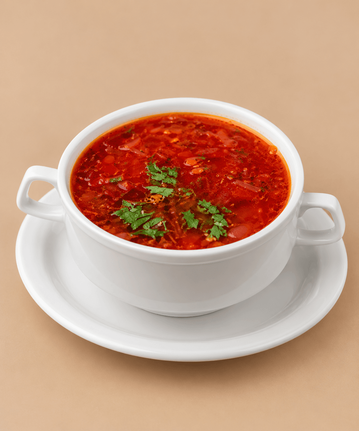 Борщ с курицей