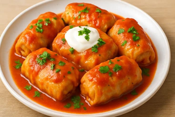Голубцы с курицей