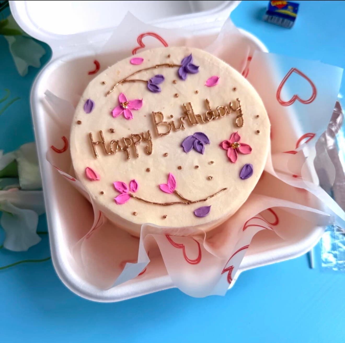Бенто-торт «Happy birthday»